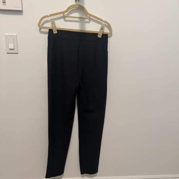 Athleta Stella Trouser Black Straight Leg Women's Pants 6T - Picture 3 of 5